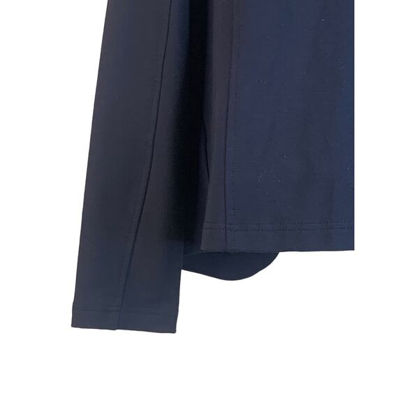 Womens Tommy Hilfiger Navy Blue Open Blazer Jacket Button Military Sm NWT $109 - Picture 12 of 15